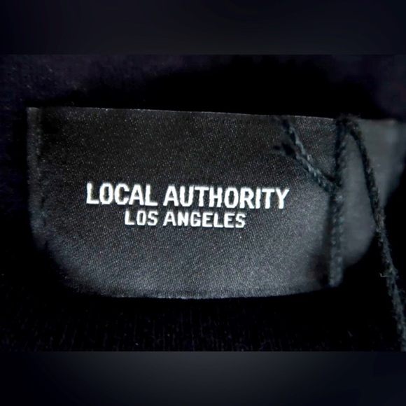 Local Authority Tri Skull Tour Print James Perse Los Angeles Unisex Size Small - Picture 4 of 6